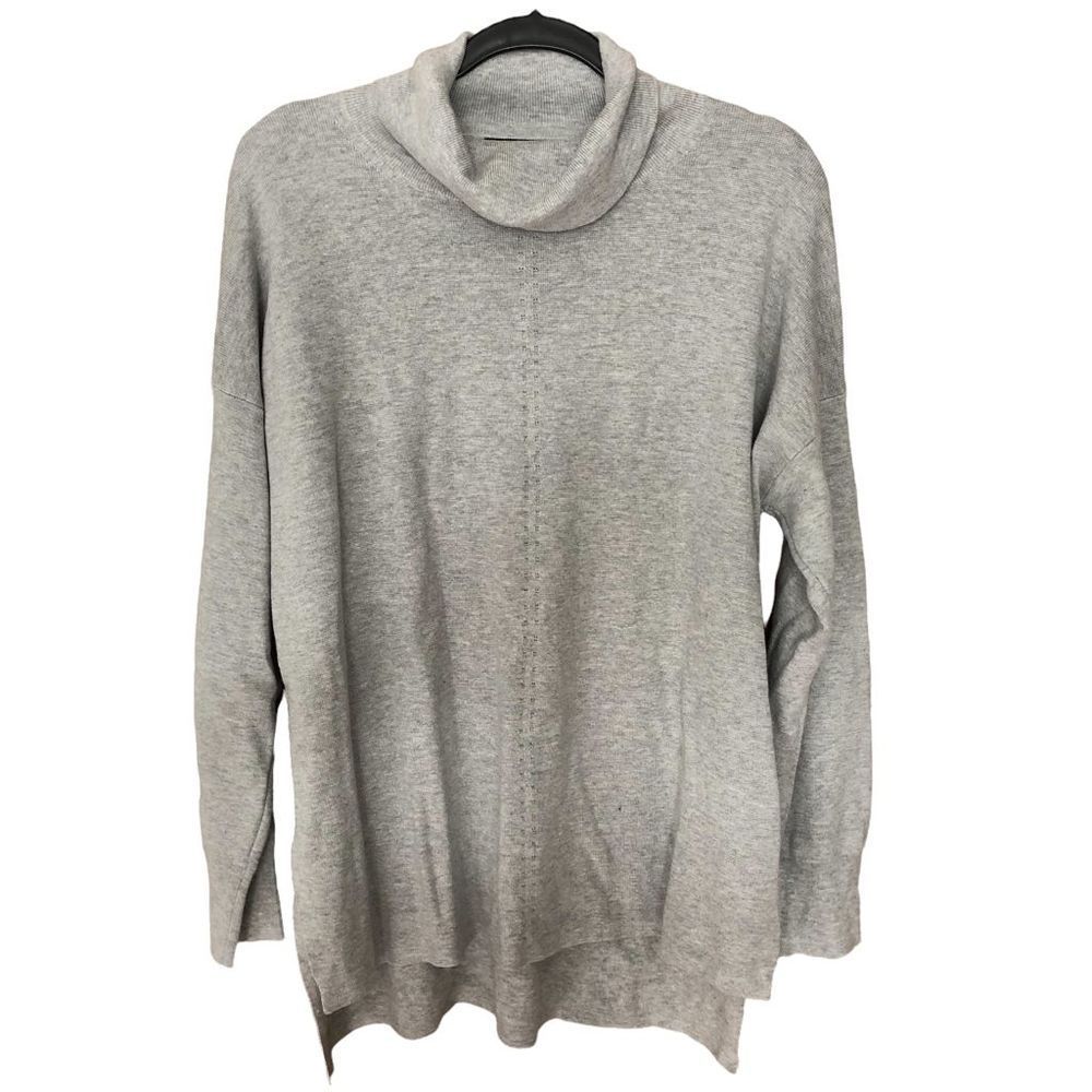 New BANANA REPUBLIC FACTORY XL Pullover Turtleneck Sweater Grey 0062